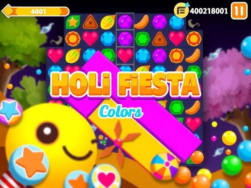 Players engaged in colorful combat in Holi Fiesta Holi Fiesta Color Battle Mode
